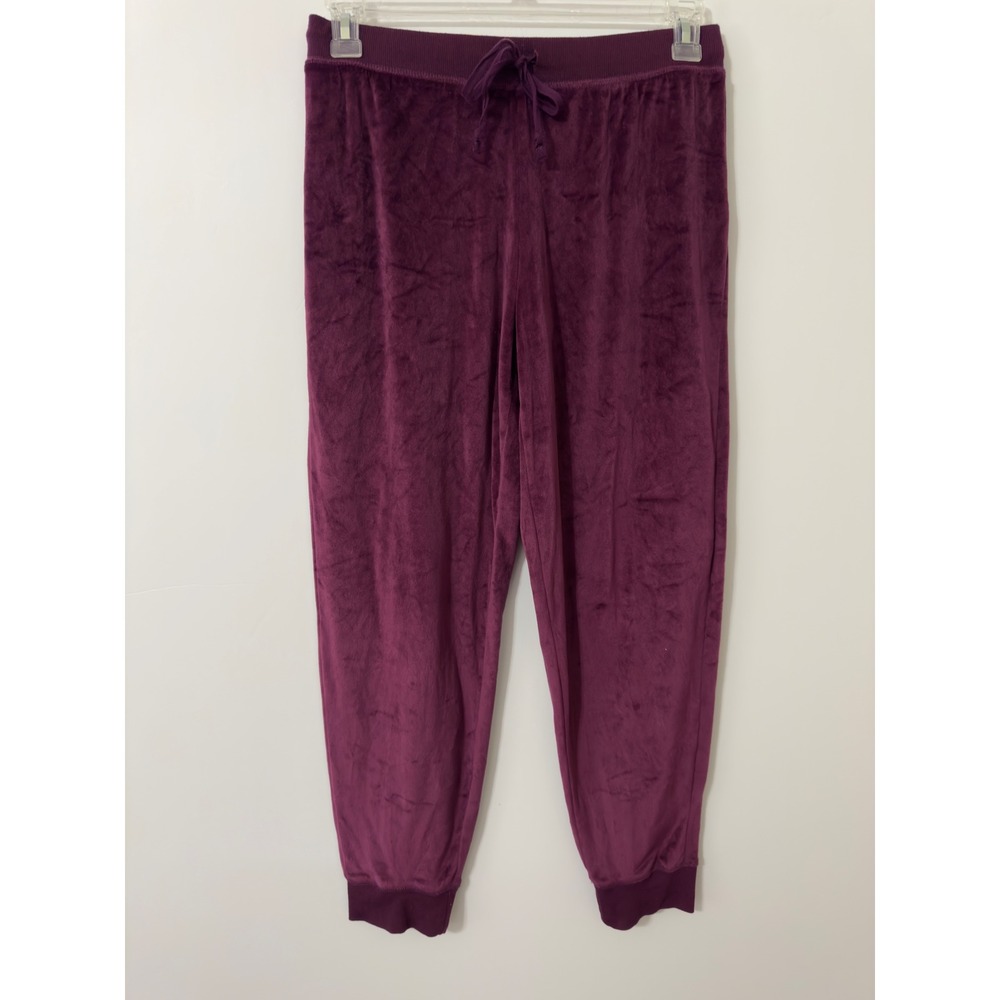 Honeydew Intimates Velour Joggers Lounge Pants Plum Purple Size M